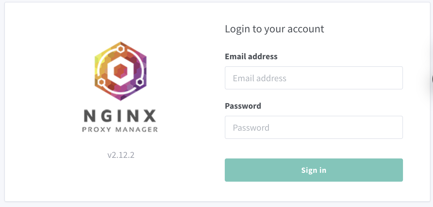 시놀로지 NAS Docker에 NPM 설치 및 사용 12 NPM 접속