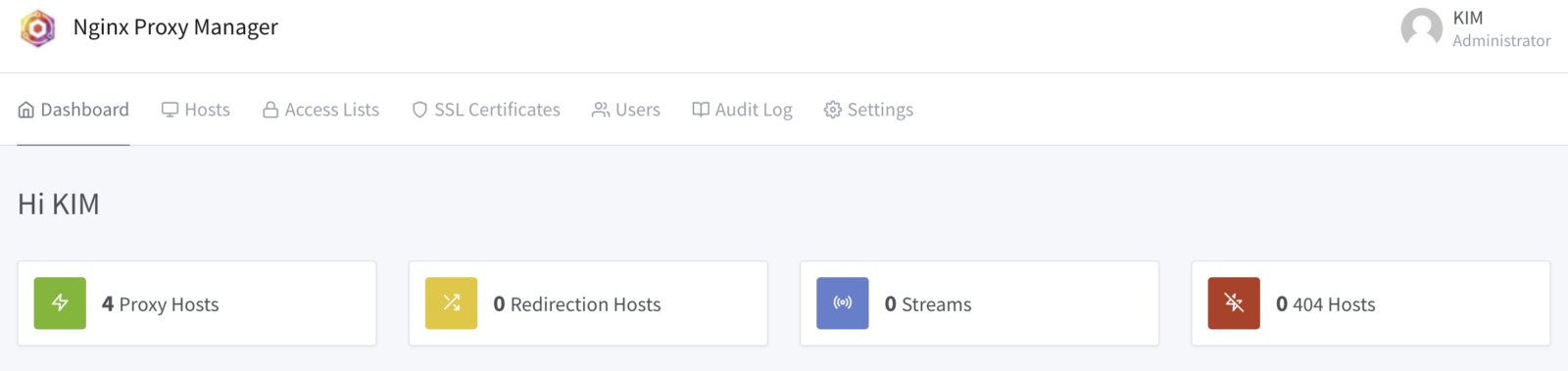 시놀로지 NAS Docker에 NPM 설치 및 사용 13 NPM 사용
